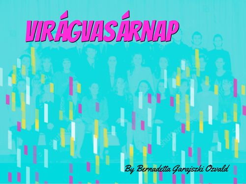 A virágvasárnapról kicsiknek – borító