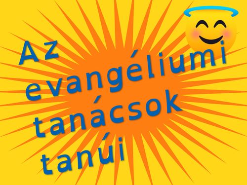 Az evangéliumi tanácsok tanúi – borító