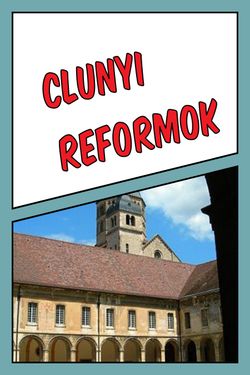 Cluny reformok – borító