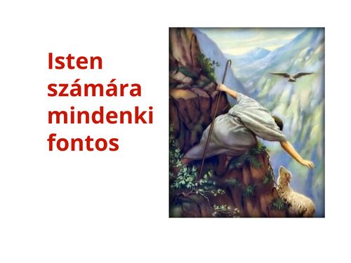 Isten számára mindenki fontos – borító