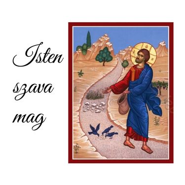 Isten szava mag – borító