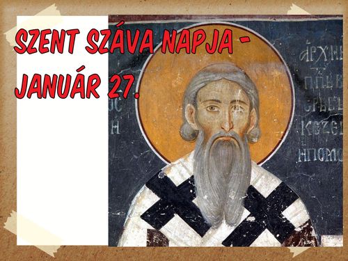 Szent Száva – borító